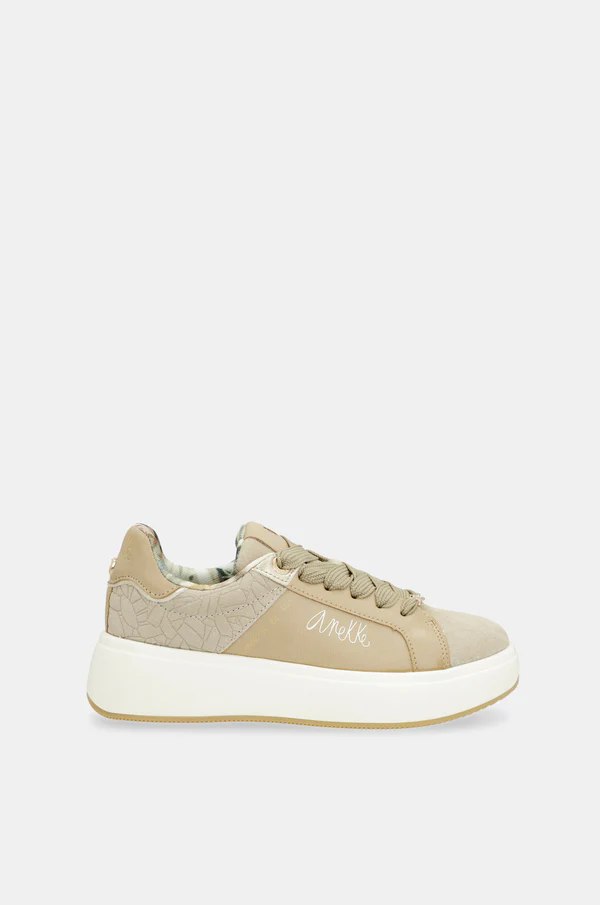 Pantofi dama sneakers – ANE 40380 bej Femei